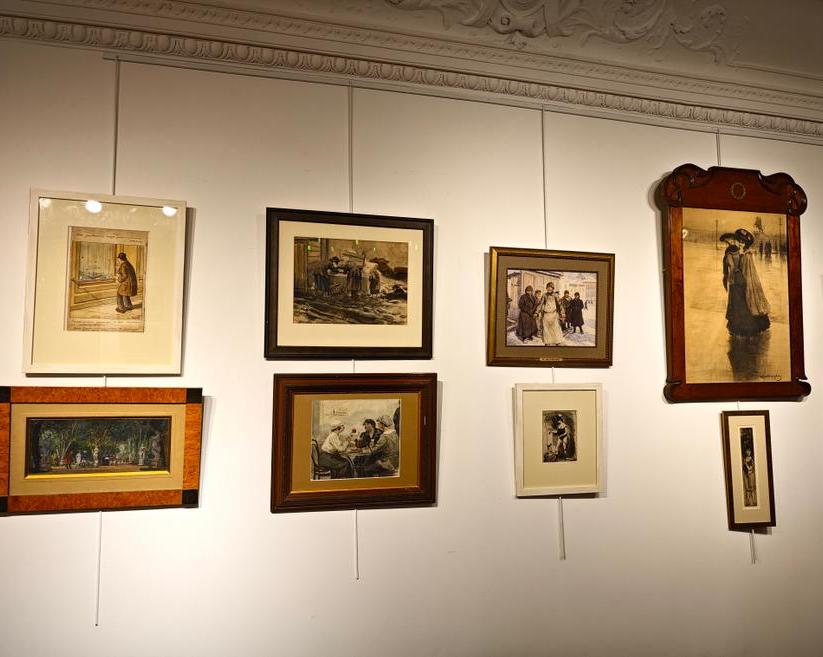 Ленинграду 100 лет.</p>
<p>Петрограду — 110. Об этом рассказывает новая выставка Клуба Коллекционеров графики с рисунками из частных собраний