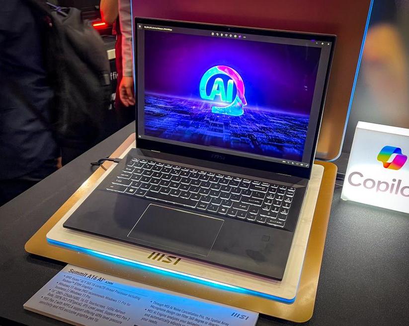 Ноутбуки MSI на Computex 2024: модели на новых, совсем новых и на будущих процессорах. И игровая консоль
