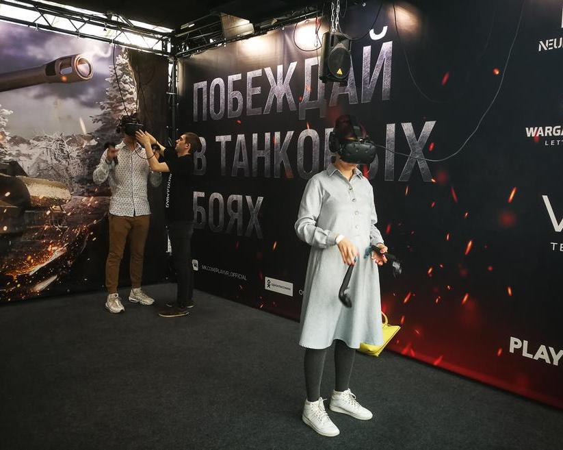 В России стартовал турнир World of Tanks VR