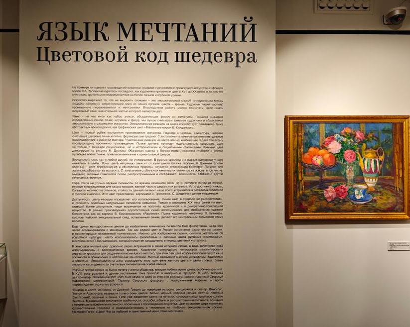 Красный — это власть, а синий — это спокойствие? Обзор новой выставки в Музее Тропинина, которая ничего не объясняет